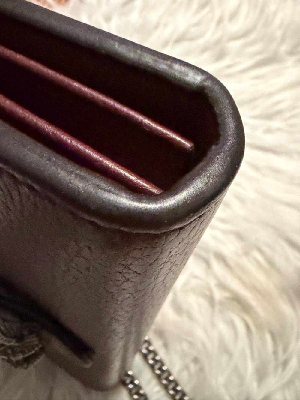 Gucci Dionysus chain wallet leather crossbody bag - Picture 14 of 16